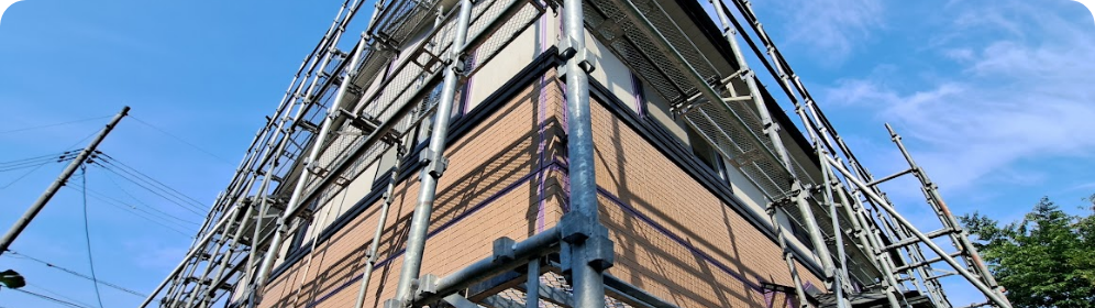 山形県の外壁塗装・屋根塗装の工事の流れについて