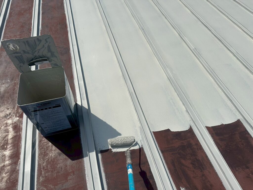 屋根下塗り【エポキシ錆止め】