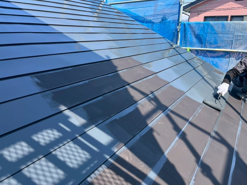 屋根中塗り【無機】