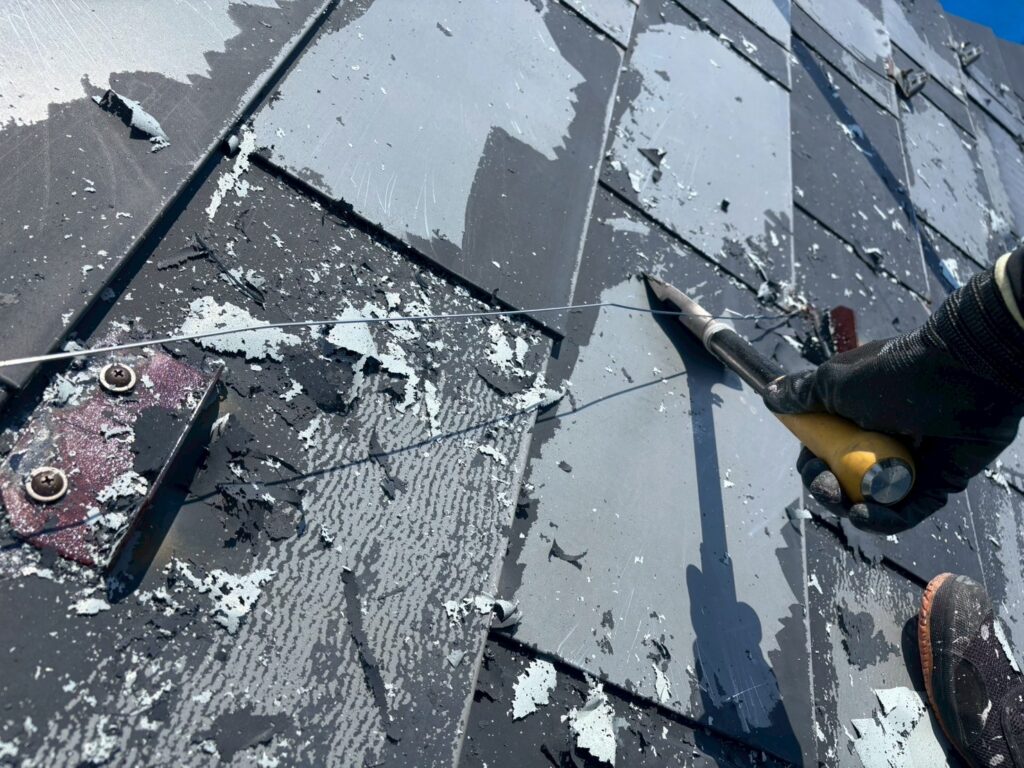 塩ビシート剥離