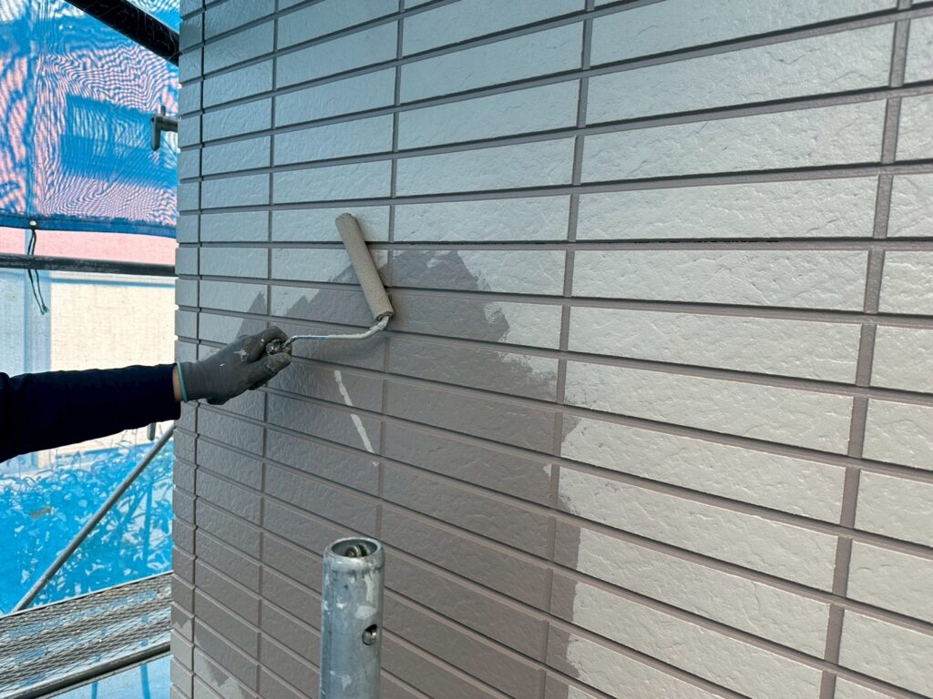 外壁上塗り目地分け【無機】