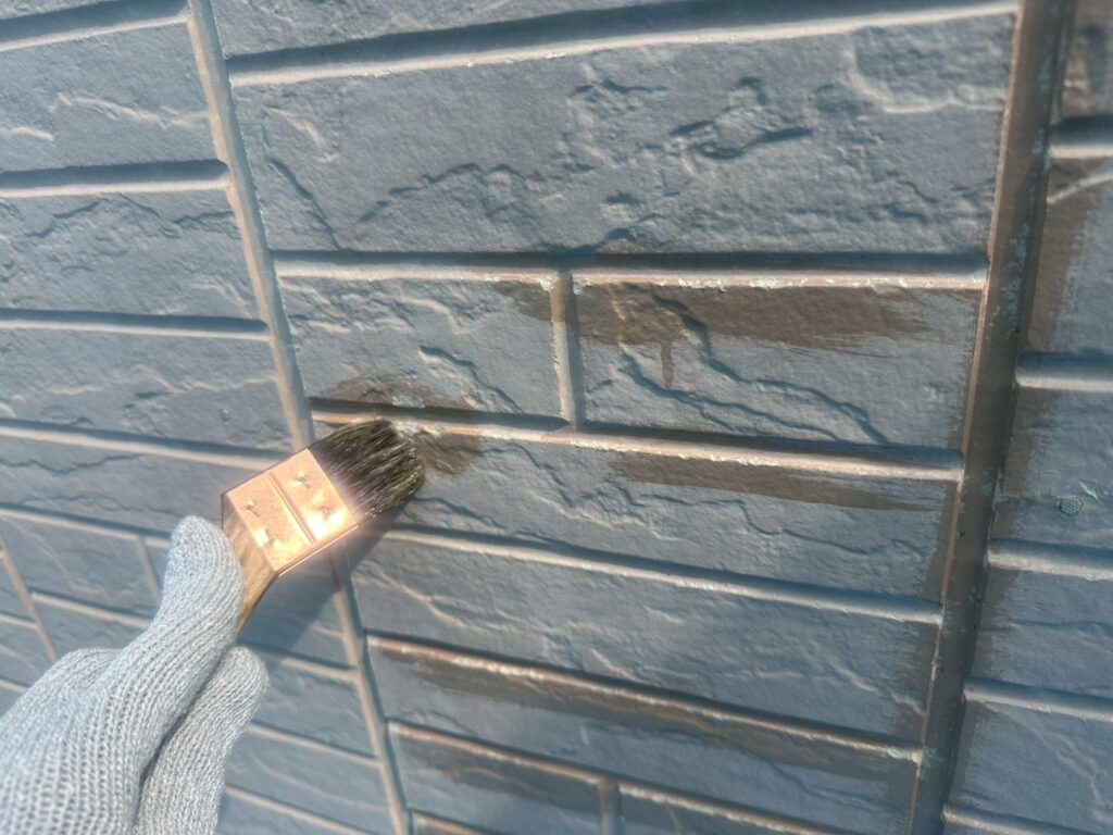 剥がれ箇所先行シーラー