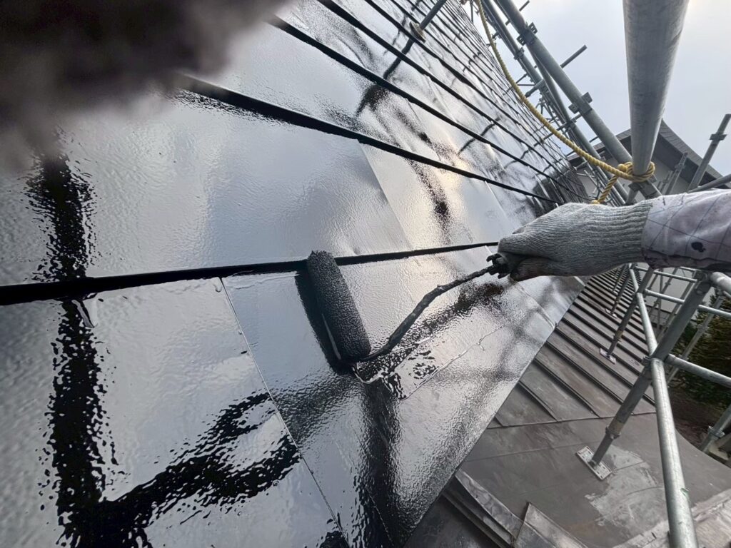 屋根ラジカル上塗り