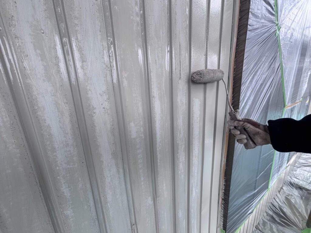 外壁エポキシ下塗り