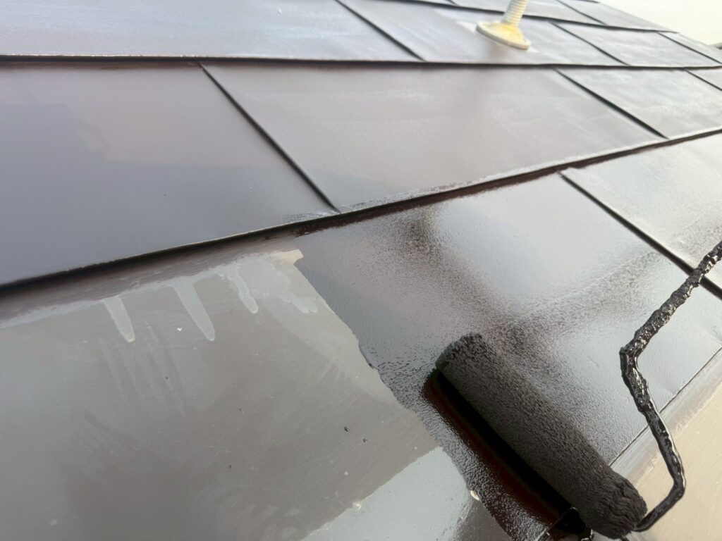 屋根エポキシ下塗り